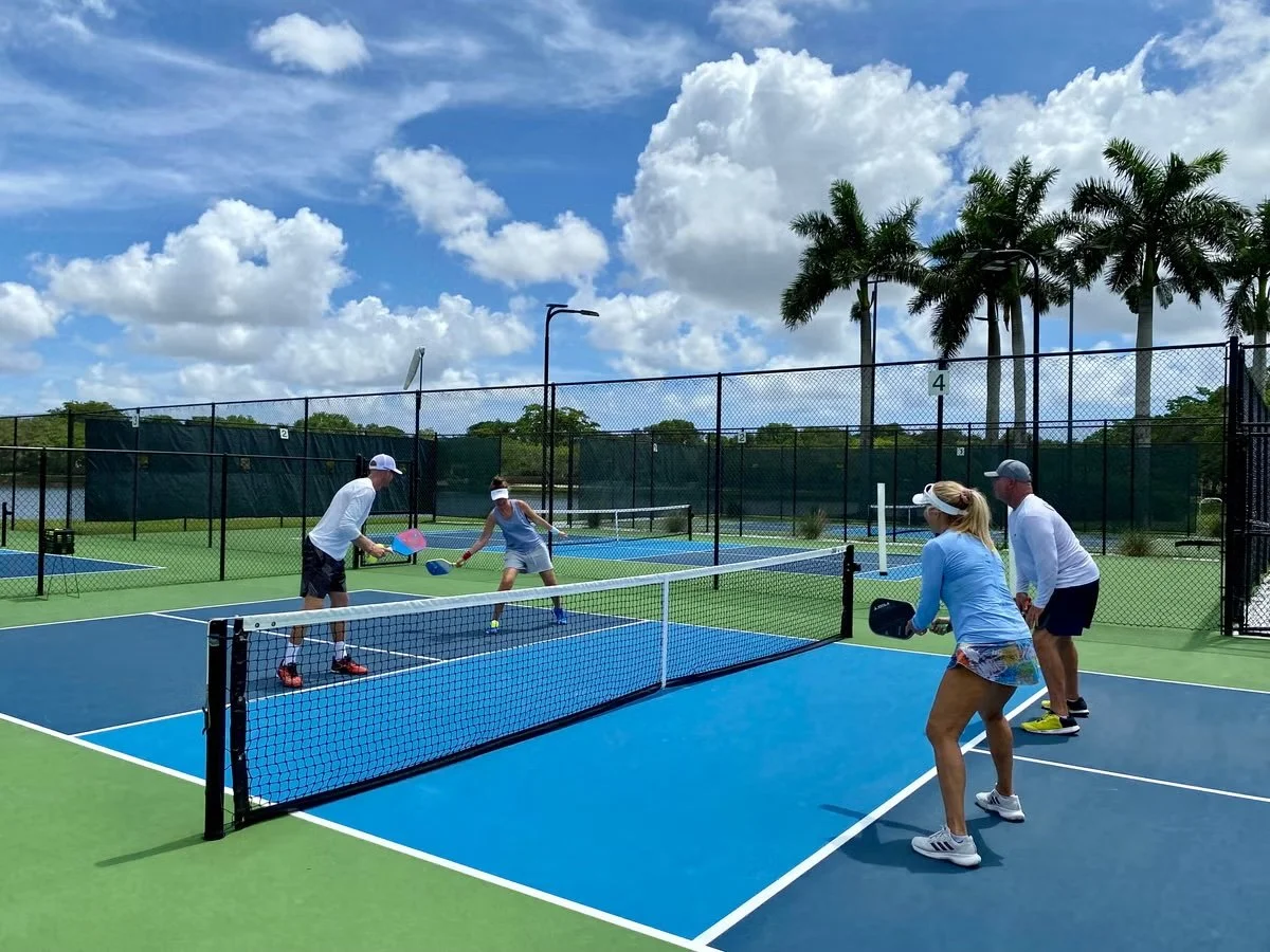 pickleball court construction in florida