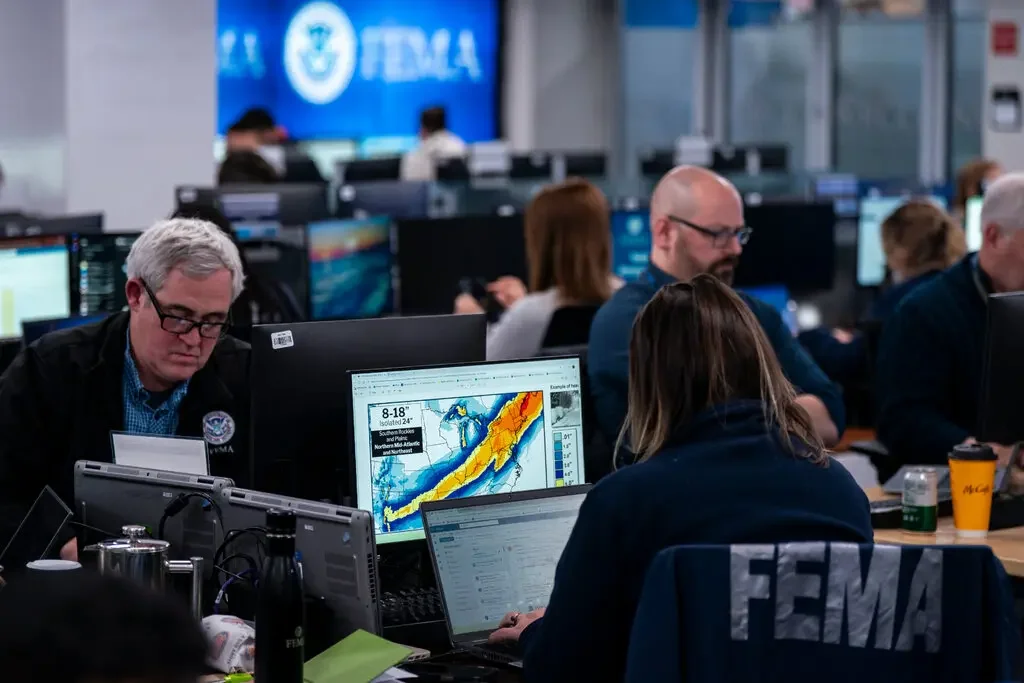 Unions Sue FEMA Over Work Force Cuts They Say Threaten Readiness