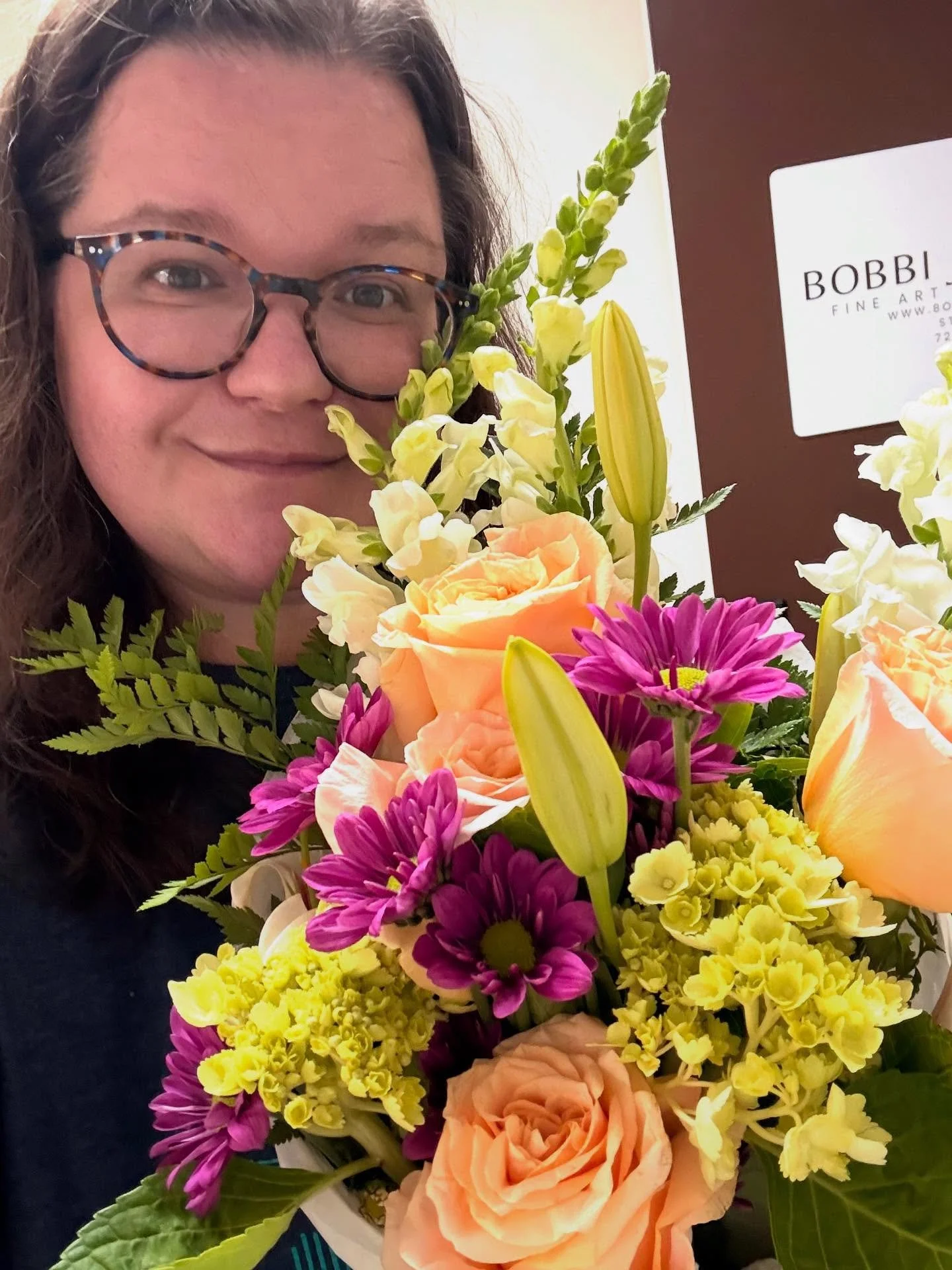 I popped back into the studio today to meet with an amazing client who came to see and select her images we did before my surgery. she was so sweet and brought me this bouquet of beautiful flowers! Thank you Patty