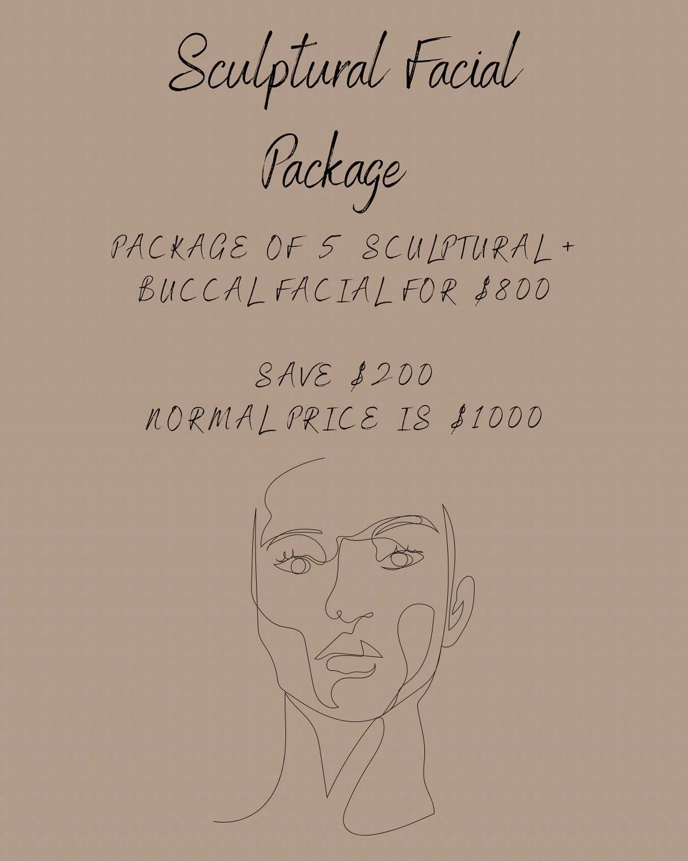 Sculptural Facial Package 🌸

The sculptural facial (including buccal massage) works deep within the facial muscles to lift, sculpt, release tension, and improve circulation. While you&rsquo;ll see results after one treatment, the most noticeable tra