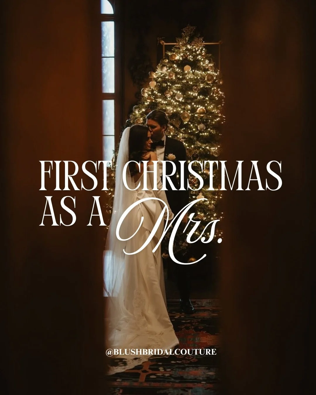 Happy holidays to every stage of &ldquo;I do.&rdquo; 🤍&thinsp; Tell us &mdash; which one are you this year? A Miss, a Fianc&eacute;e, or a Mrs.? ✨🎄💍&thinsp;
&thinsp;&thinsp;&thinsp;
#blushbabe #sayyestothedress #blushbridalcouture #2026bride #happ