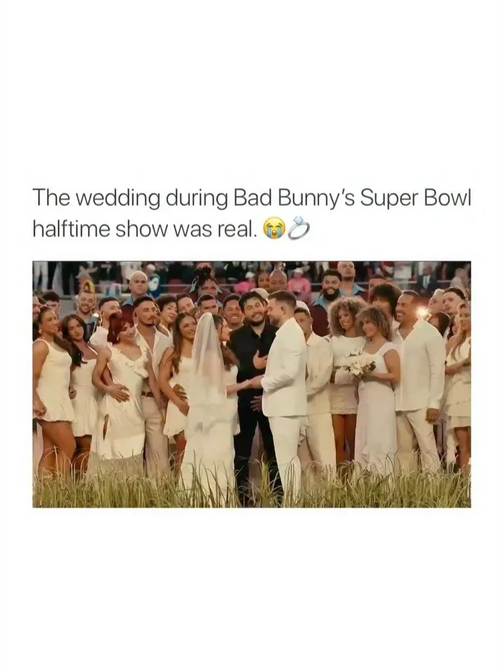 we love a wedding with a high production value ❤️&thinsp;
&thinsp;
A real wedding at halftime energy &mdash; iconic, cinematic, and straight out of a show-stopping love story.&thinsp;
&thinsp;
The gorgeous bride is wearing Becoming Jane by Hayley Pai