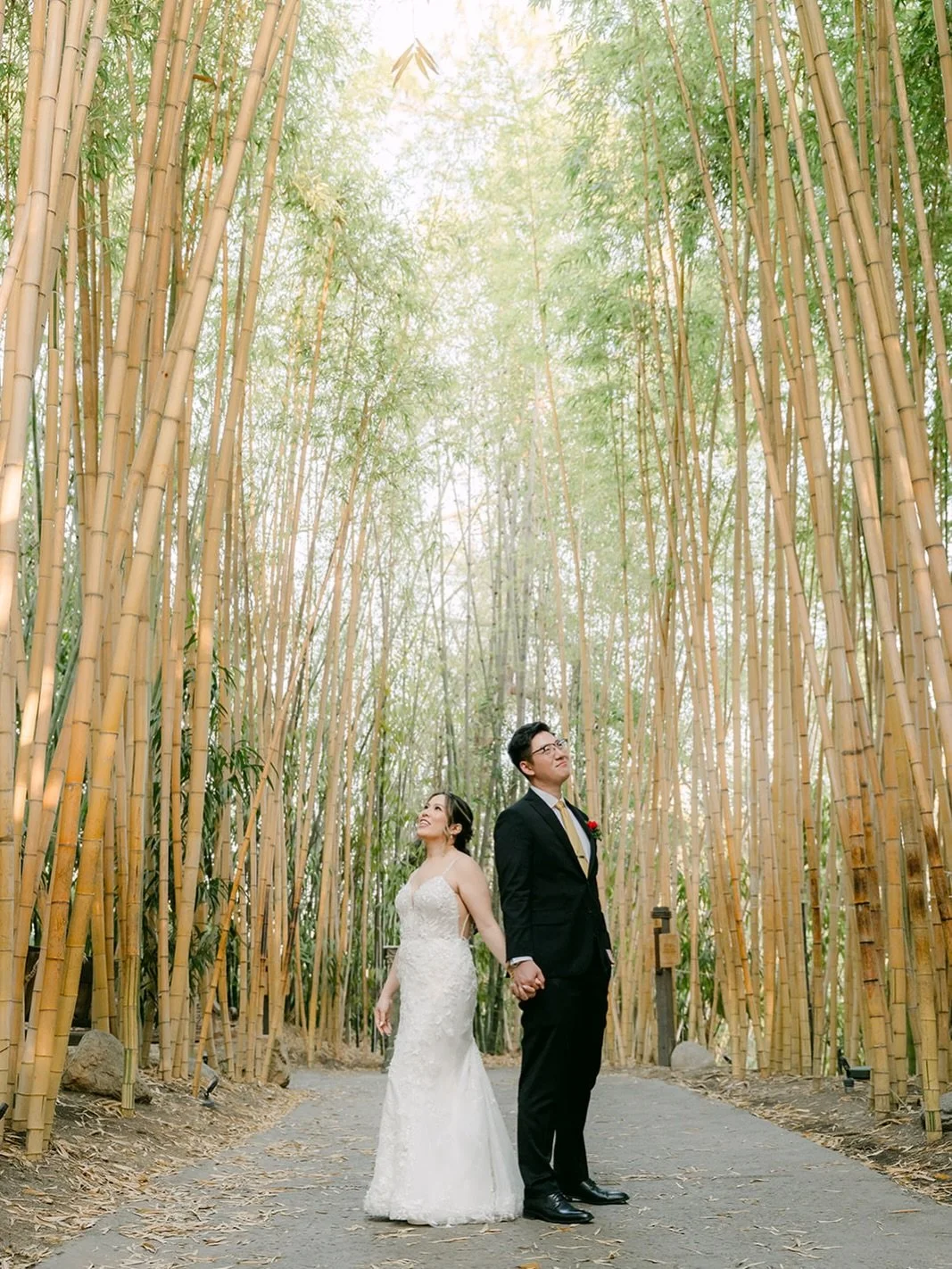 A wedding in the middle of a bamboo forest? Say less 🌿✨ &thinsp;
&thinsp;
J &amp; Z&rsquo;s San Diego Zoo wedding was the perfect mix of tropical textures, golden details, and the sweetest personal touches. From the dreamy setting to the joyful mome