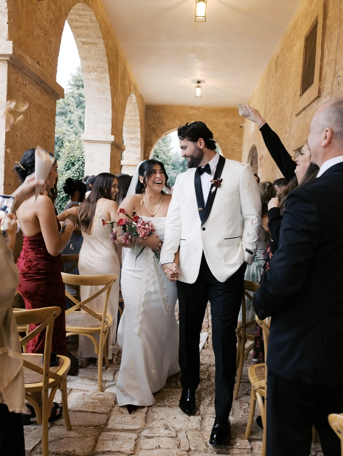 Just married&hellip; and already living their favorite chapter 🤍✨🥂&thinsp;
&thinsp;
#blushbabe #sayyestothedress #2026bride #blushbridalcouture #realbride