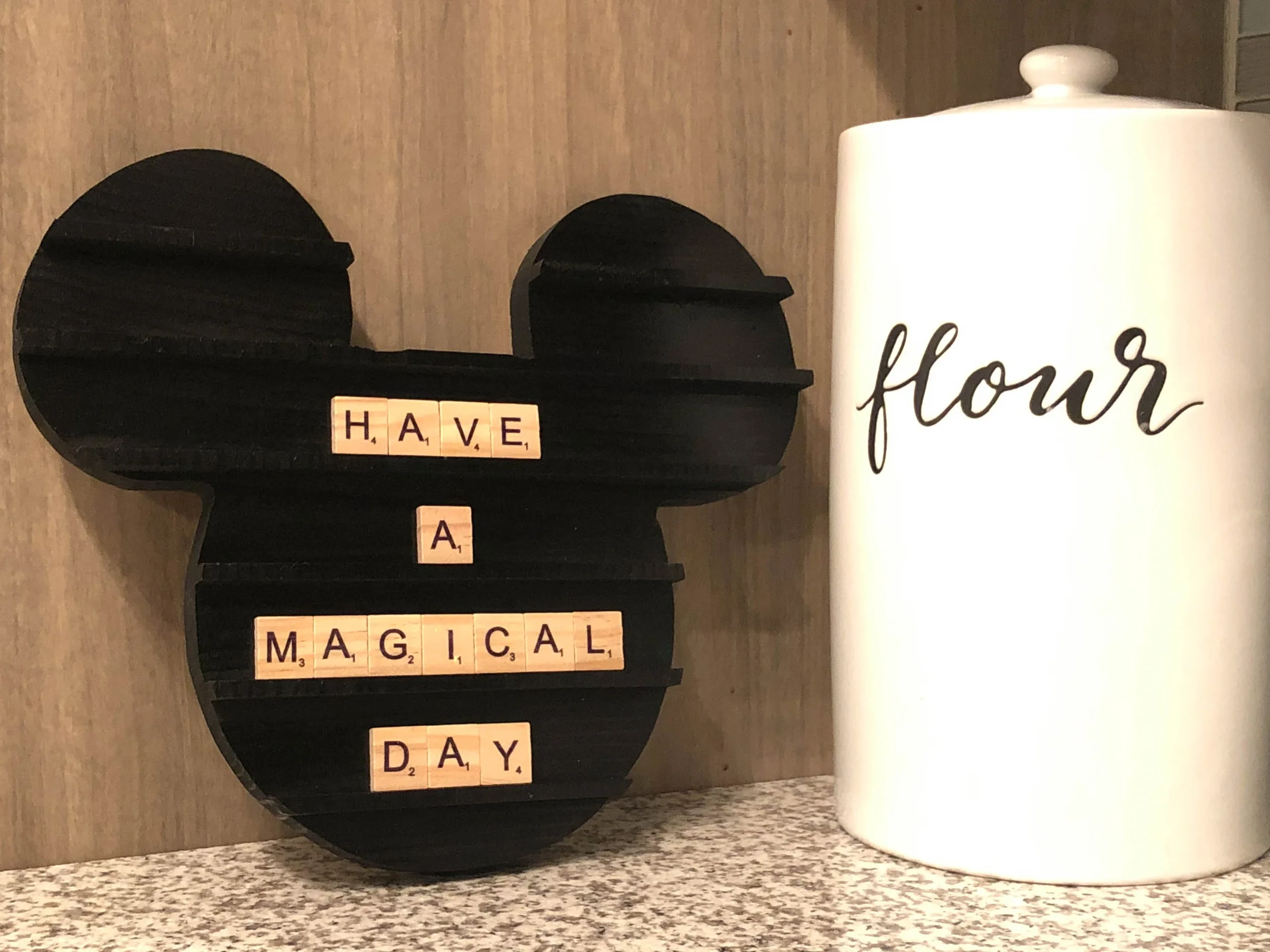 Mouse Ear Scrabble Board