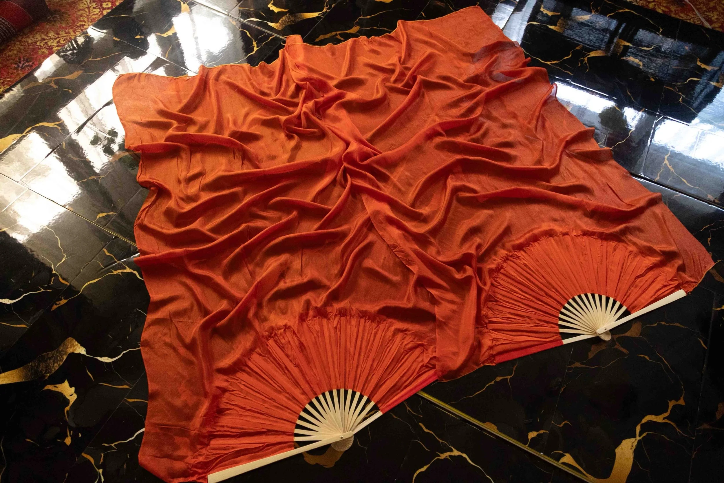 Bound in iron, beautiful in decay. 

Rust &amp; Ruin is our newest Silk Oracle colourway - and she&rsquo;s a little different. One solid, saturated and natural hue. No gradients, no blends - just pure, undiluted depth. 

Dropping tomorrow, 27th May a