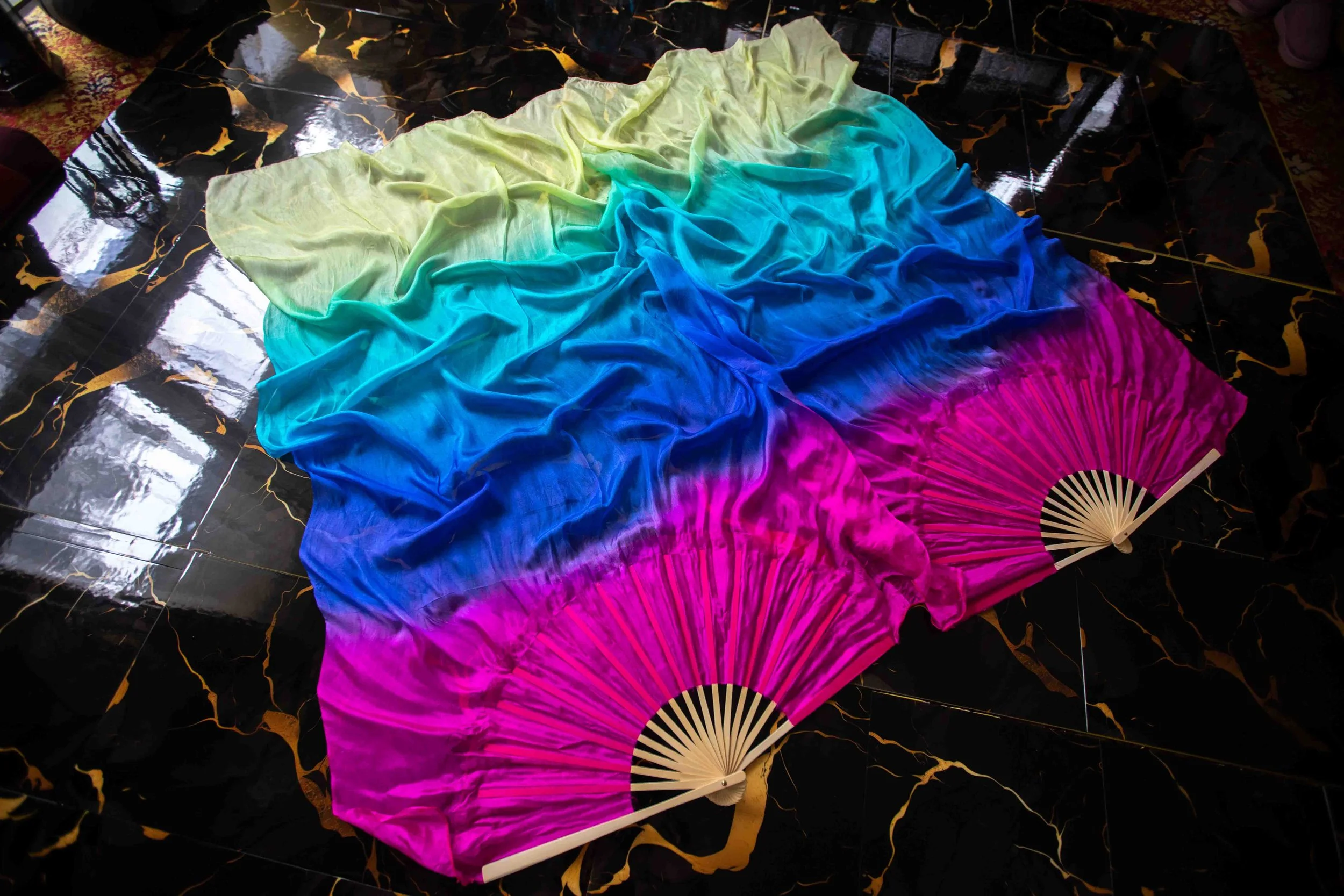 Cosmic Serpent - Silk Flow Fans