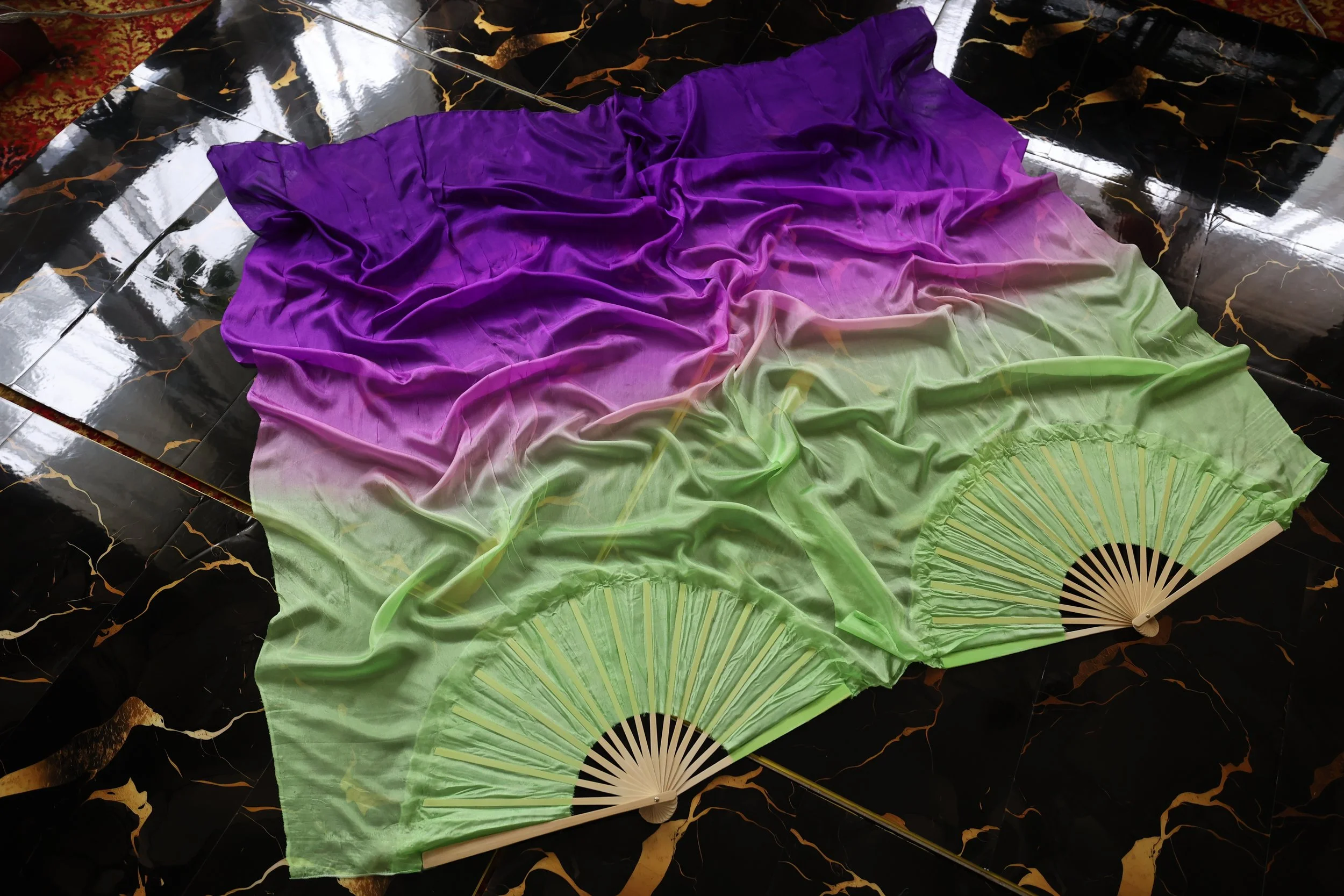 Witches Draft - Priestess - Partially UV Reactive - Silk Flow Fans