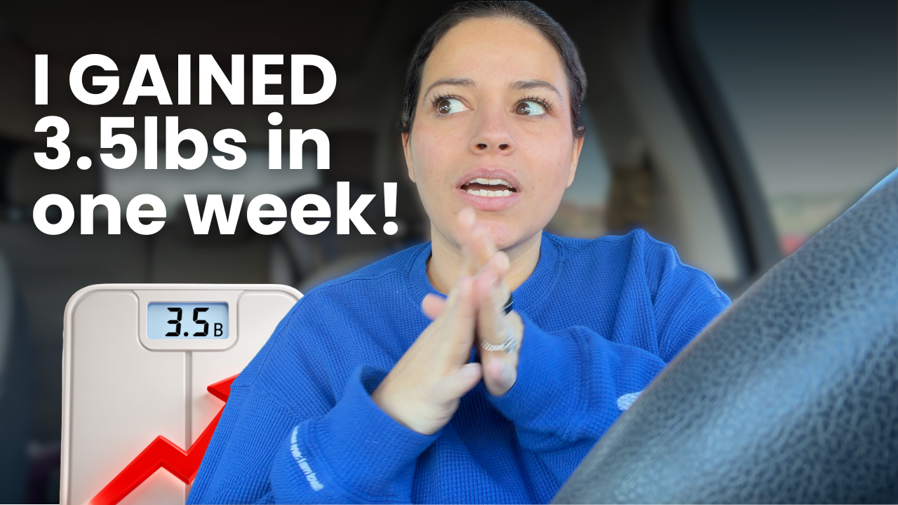 I Gained 3.5 Pounds This Week… And It’s My Fault