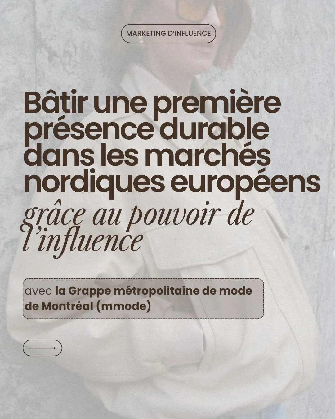 &laquo; From Our North to Yours &raquo;, c&rsquo;est la campagne de marketing d&rsquo;influence que nous avons imagin&eacute;e, organis&eacute;e et d&eacute;ploy&eacute;e avec @mmodemtl pour faire rayonner l&rsquo;&eacute;cosyst&egrave;me de la mode 