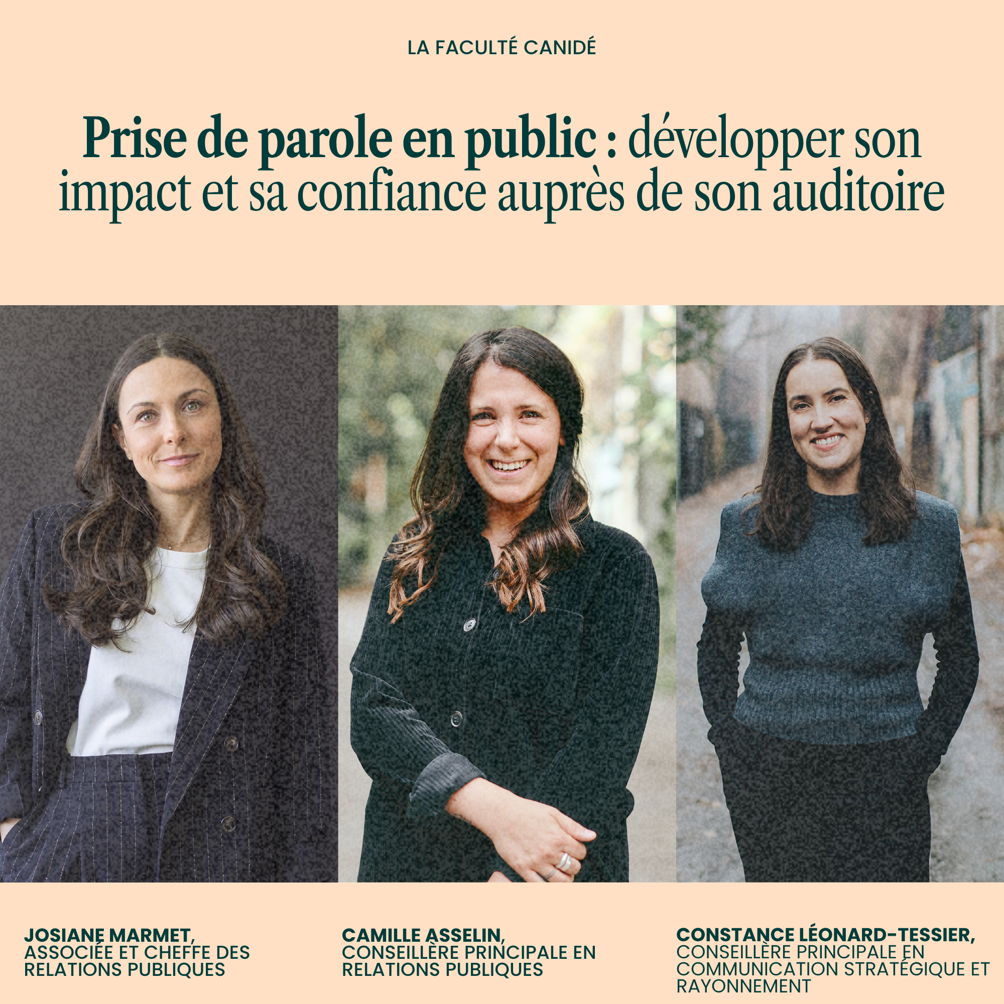 Prise de parole en public : développer son impact et sa confiance auprès de son auditoire