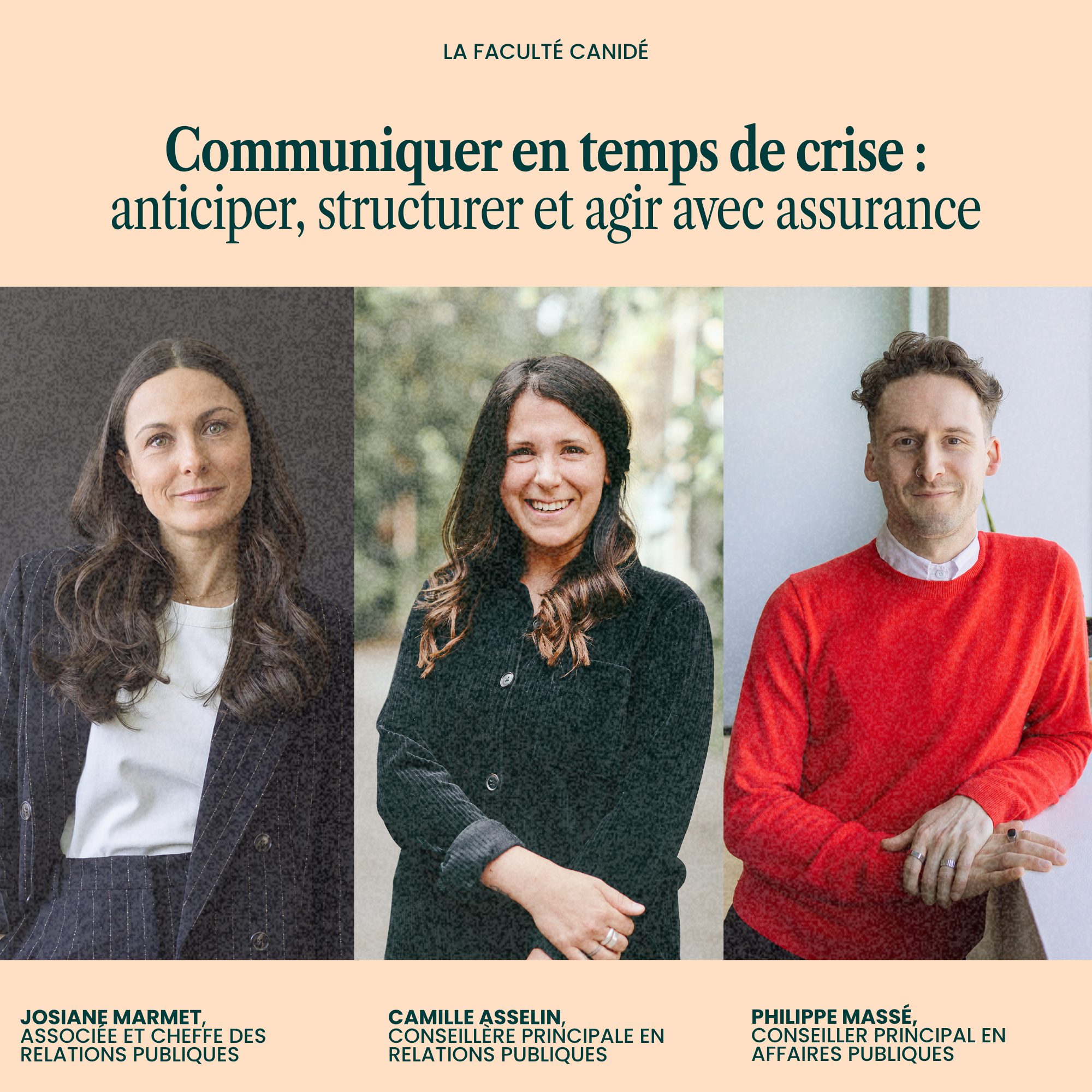 Communiquer en temps de crise :  anticiper, structurer et agir avec assurance