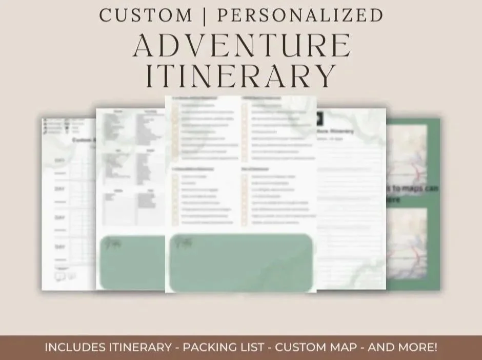 Full Adventure Planning Bundle