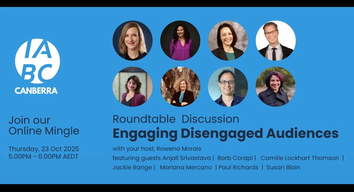Speaking Spotlight: International Association of Business Communicators (Canberra) 2025