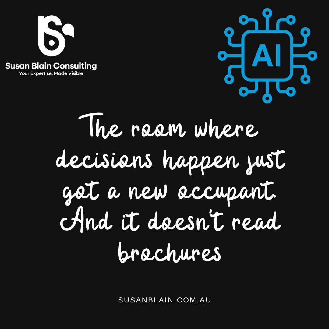 Enterprise buying decisions are increasingly shaped by AI systems doing the first round of research and shortlisting ... before any human picks up the phone. 

Surely your marketing needs to meet the mark?