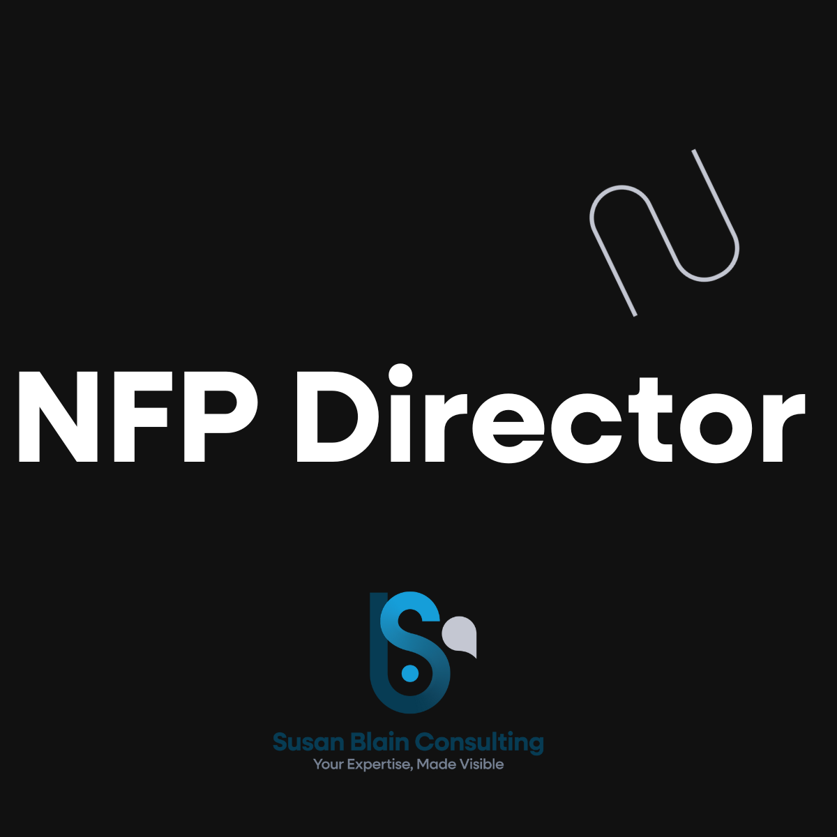 NFP Director opportunities -  Susan Blain Consulting