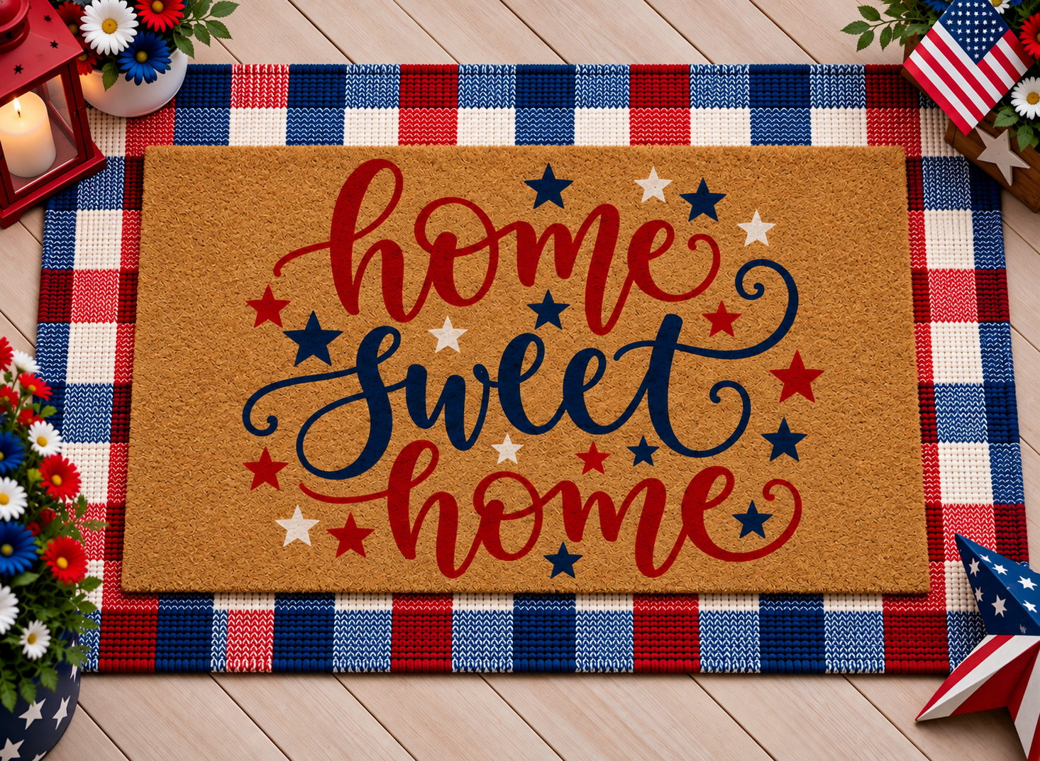 home sweet home doormat