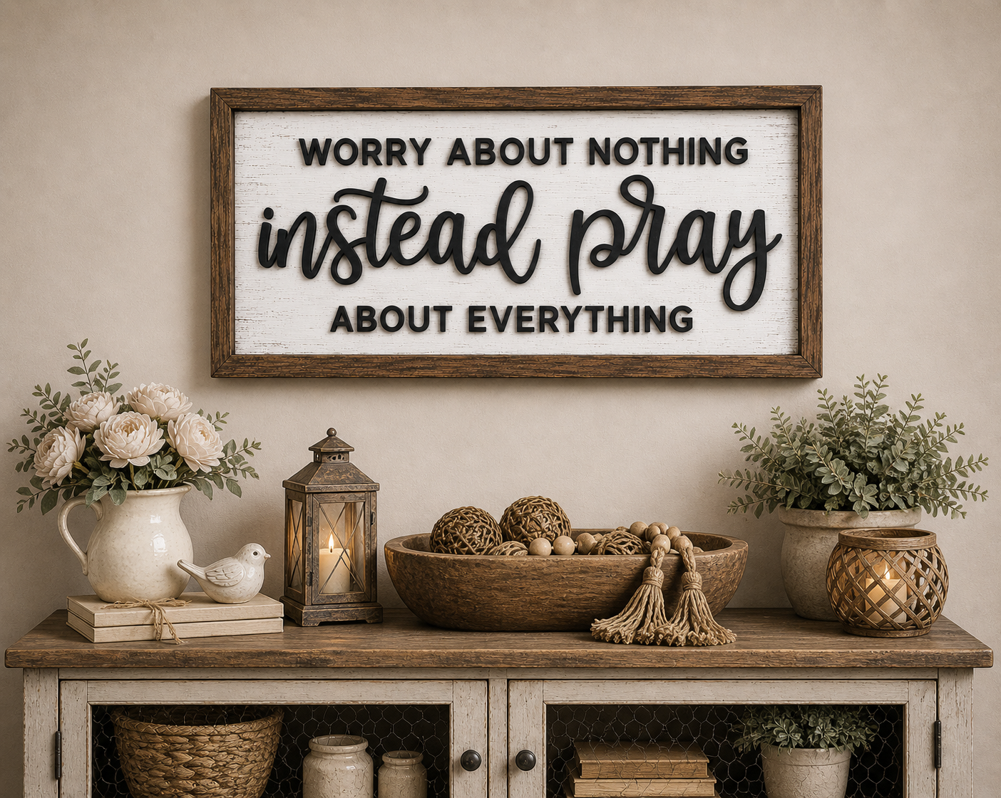 instead pray