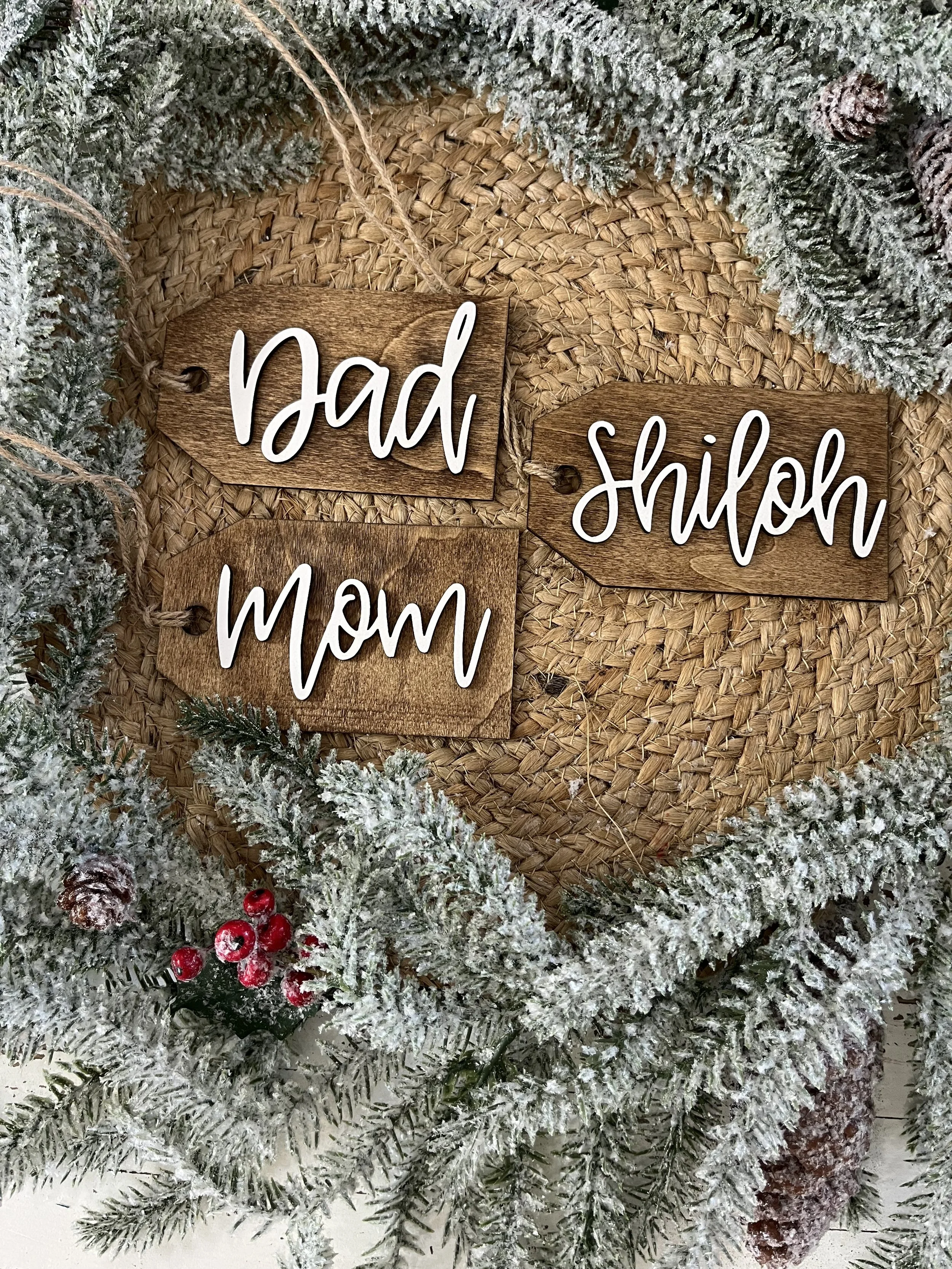 stocking tags