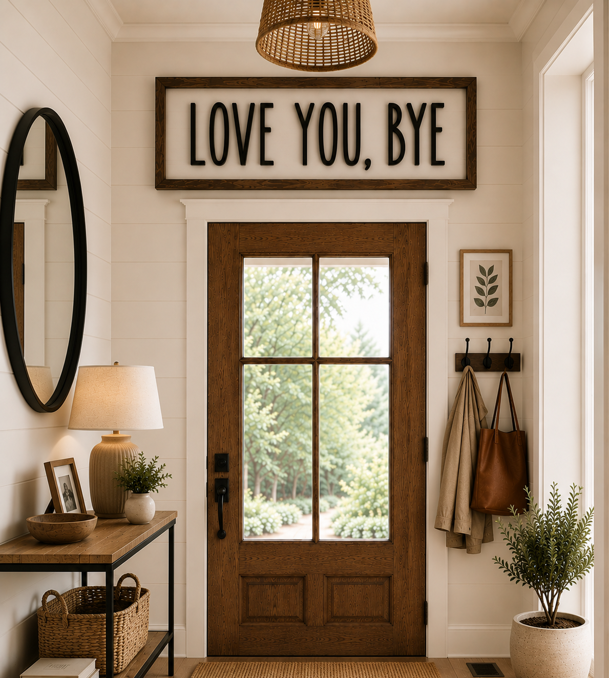 love you, bye