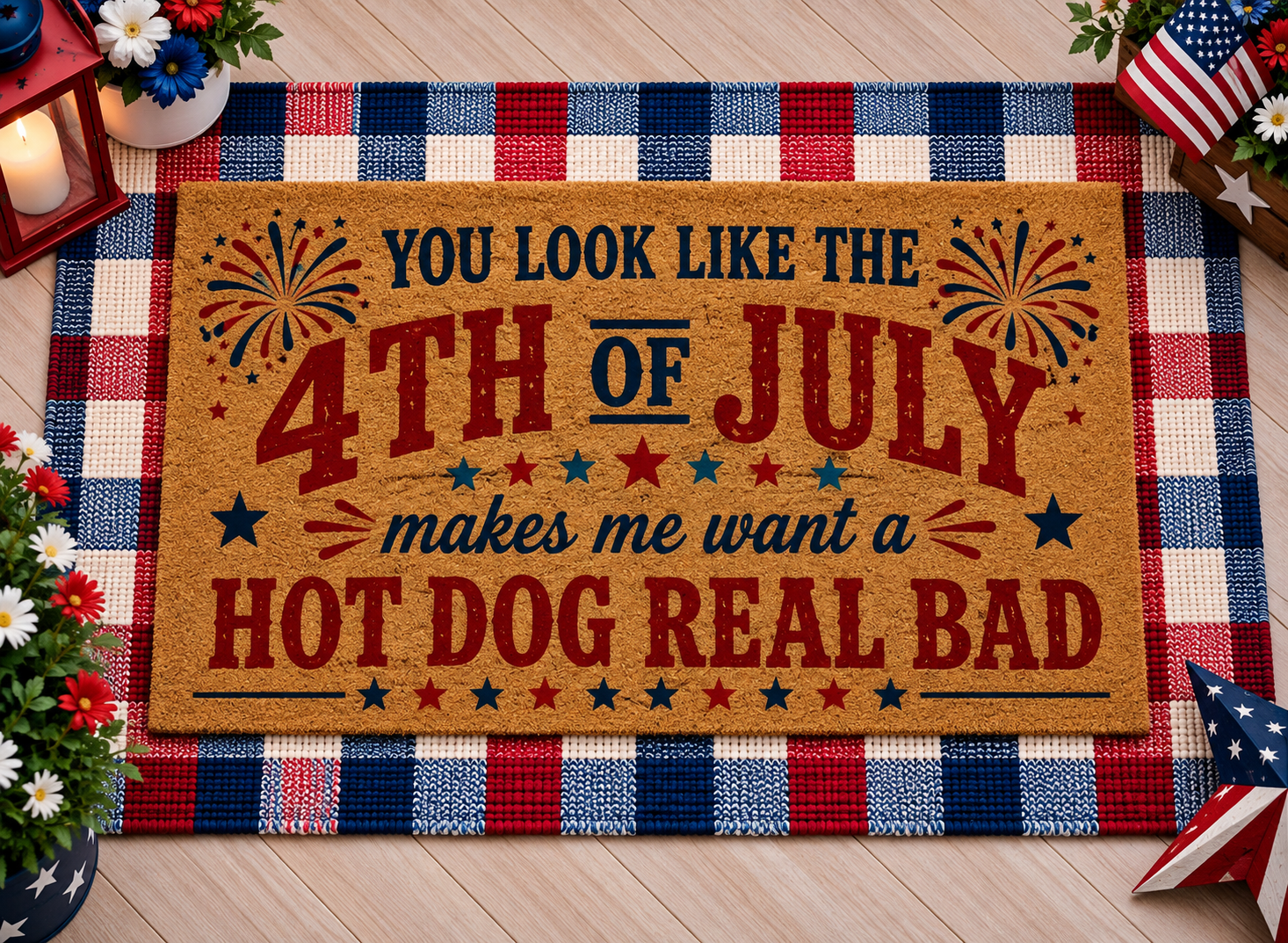 you look like the fourth of July