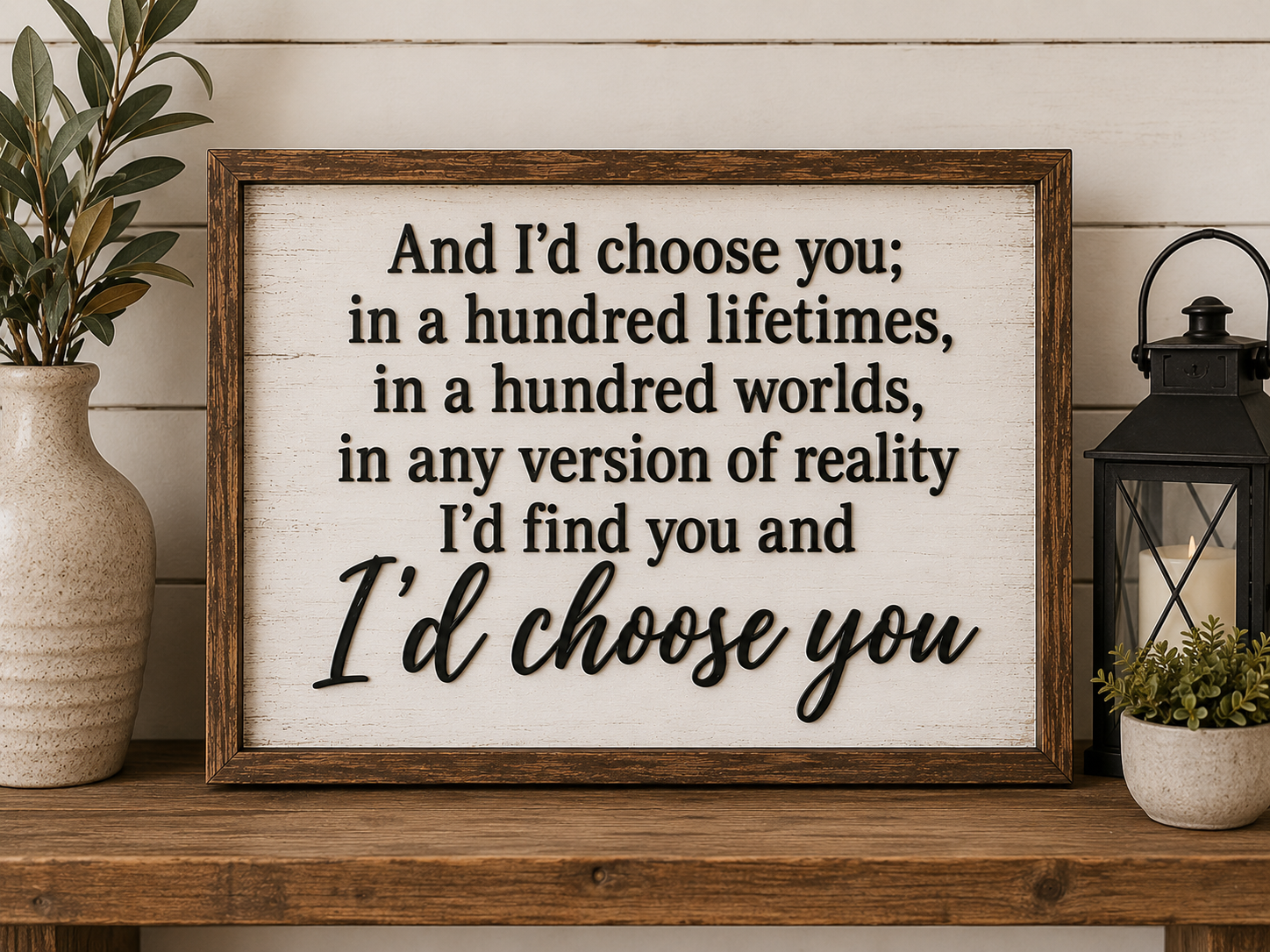 I'd choose you