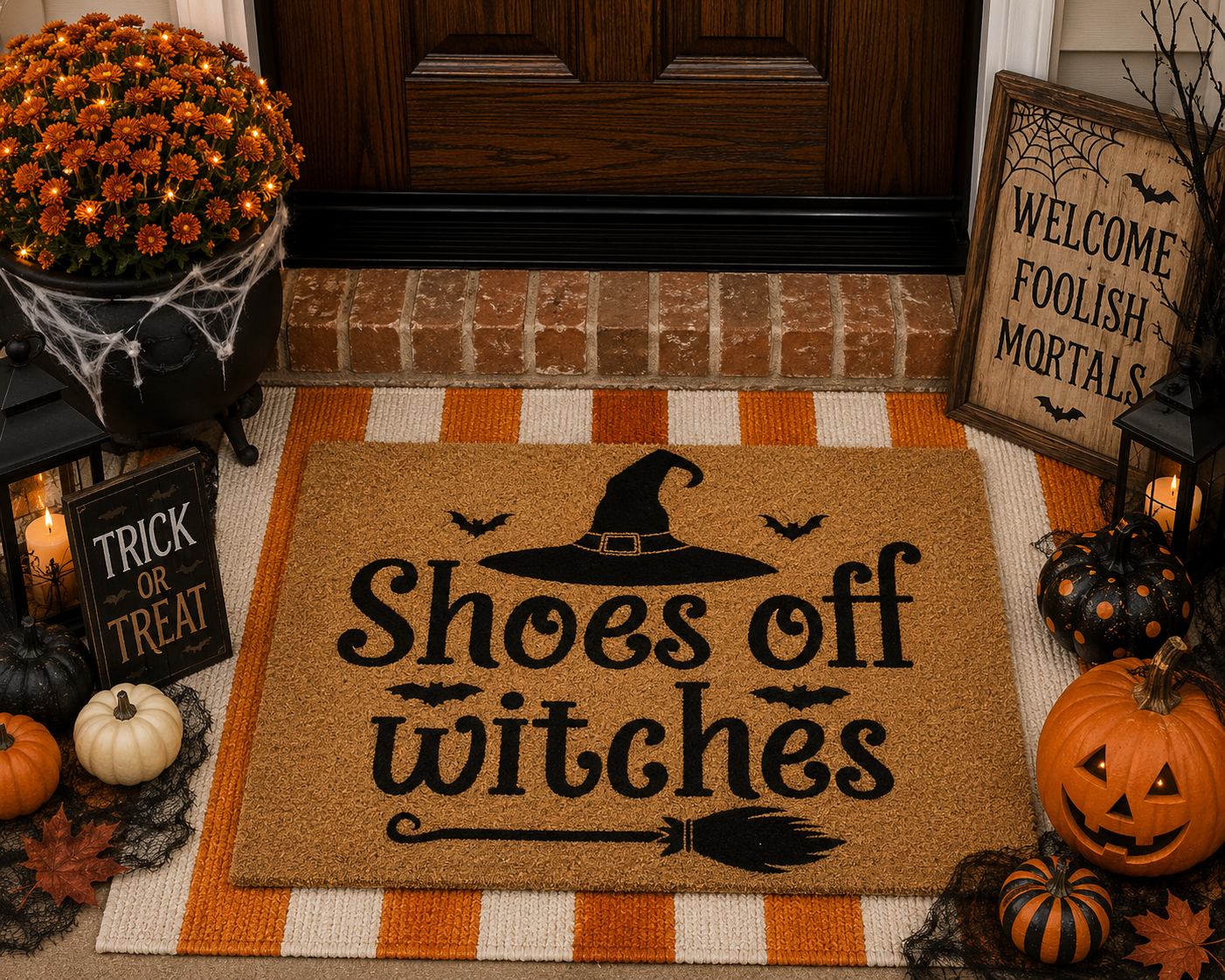 shoes off witches
