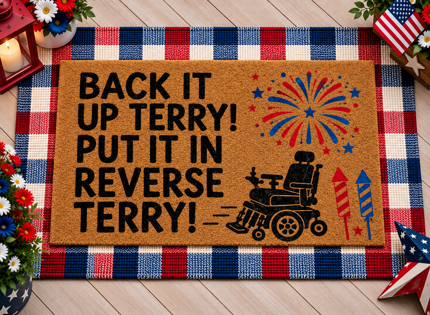 back it up Terry