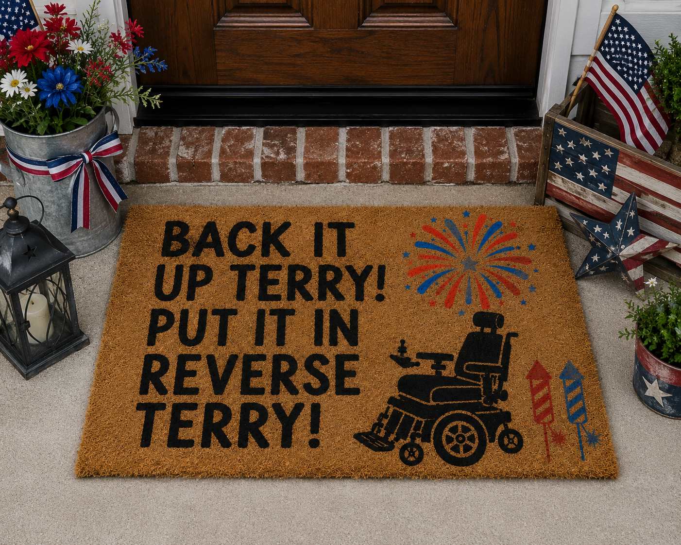 back it up Terry