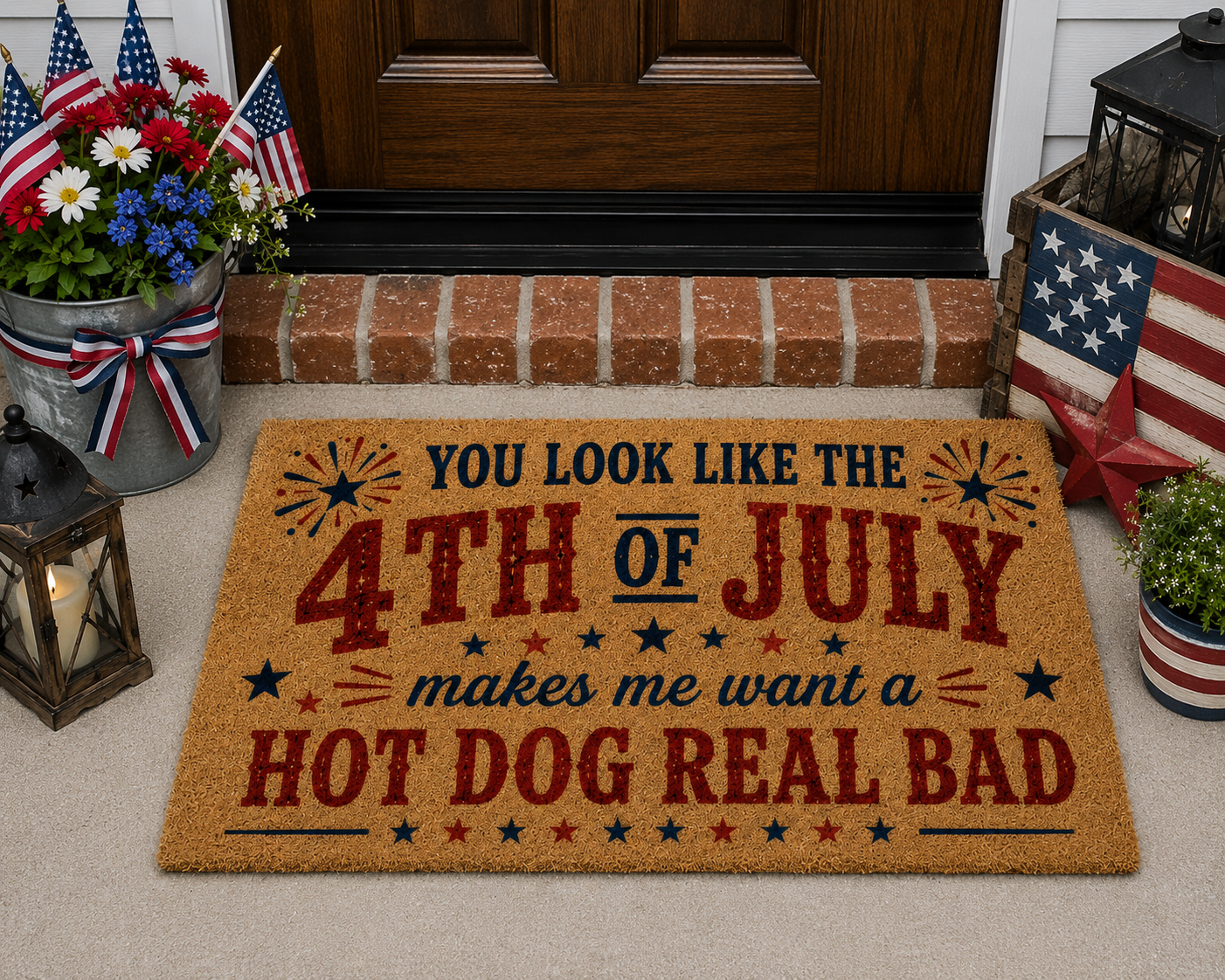 you look like the fourth of July