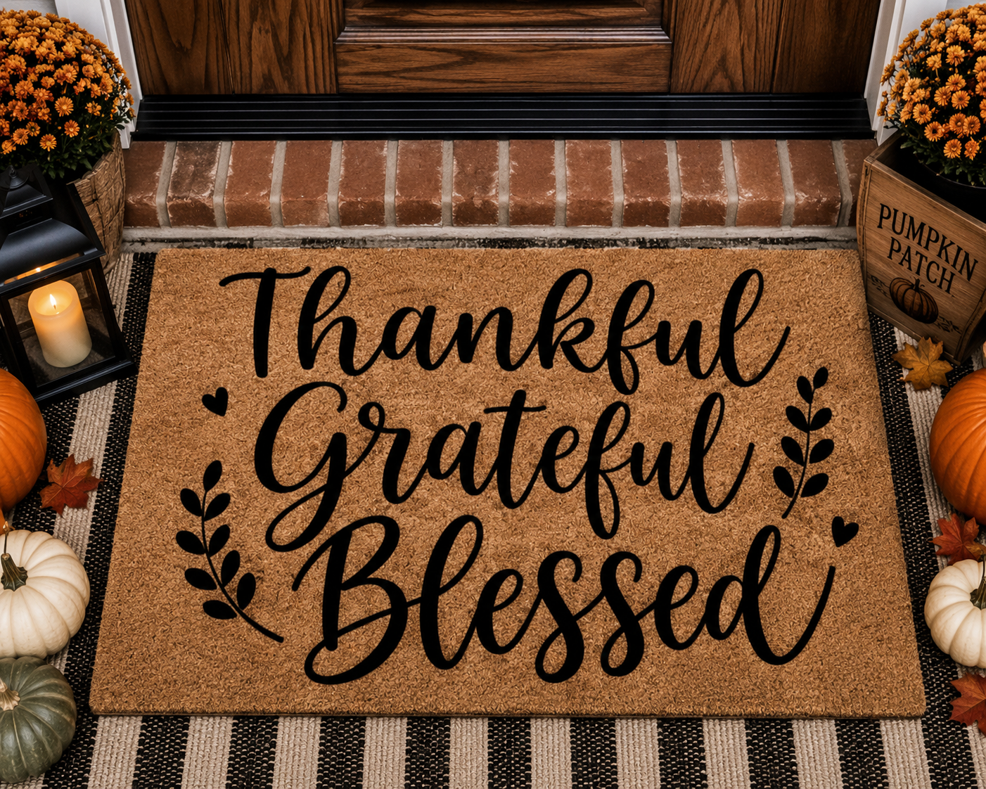 thankful grateful blessed