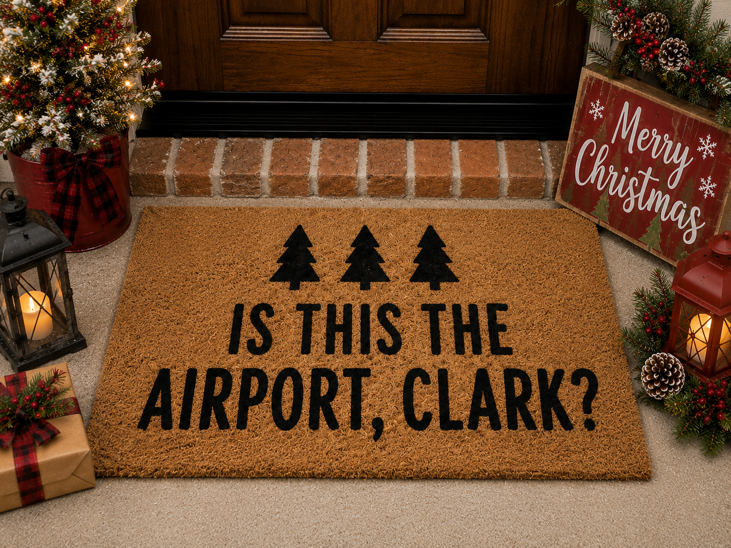 is this the airport, Clark