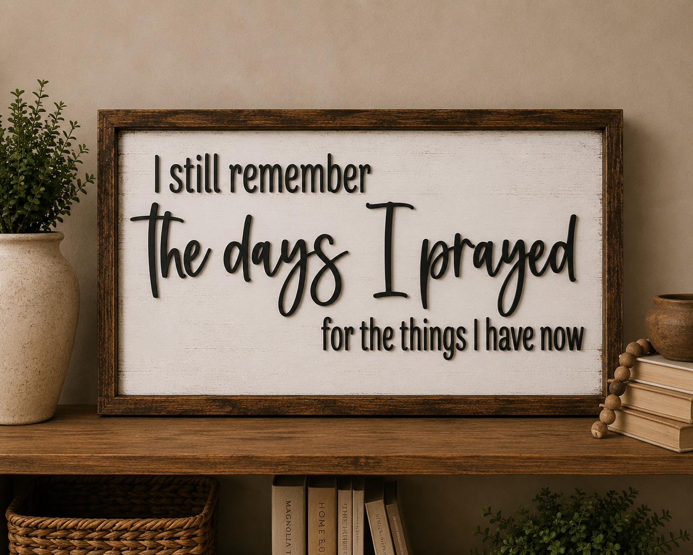 the days I prayed