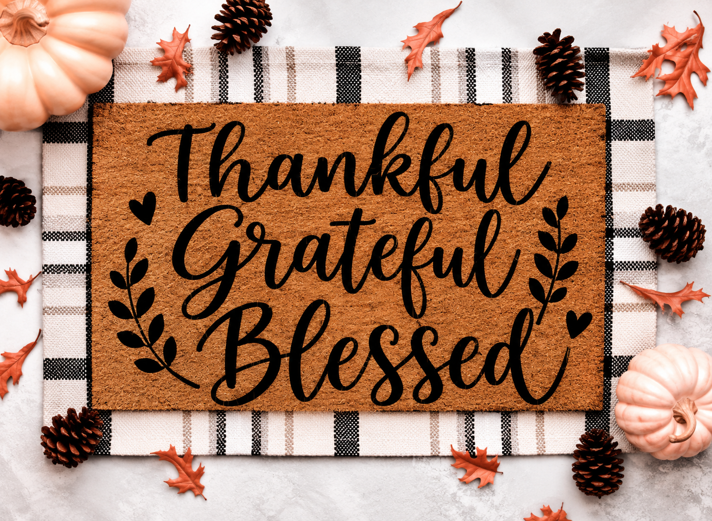 thankful grateful blessed