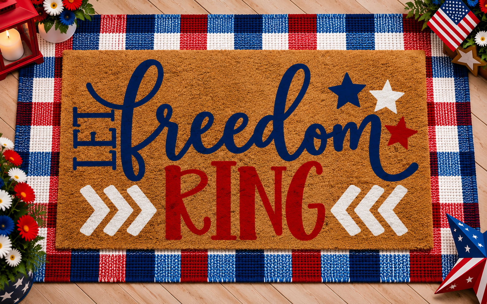let freedom ring doormat