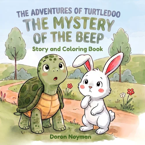 The Mystery of the Beep Story and Coloring Book in One cover