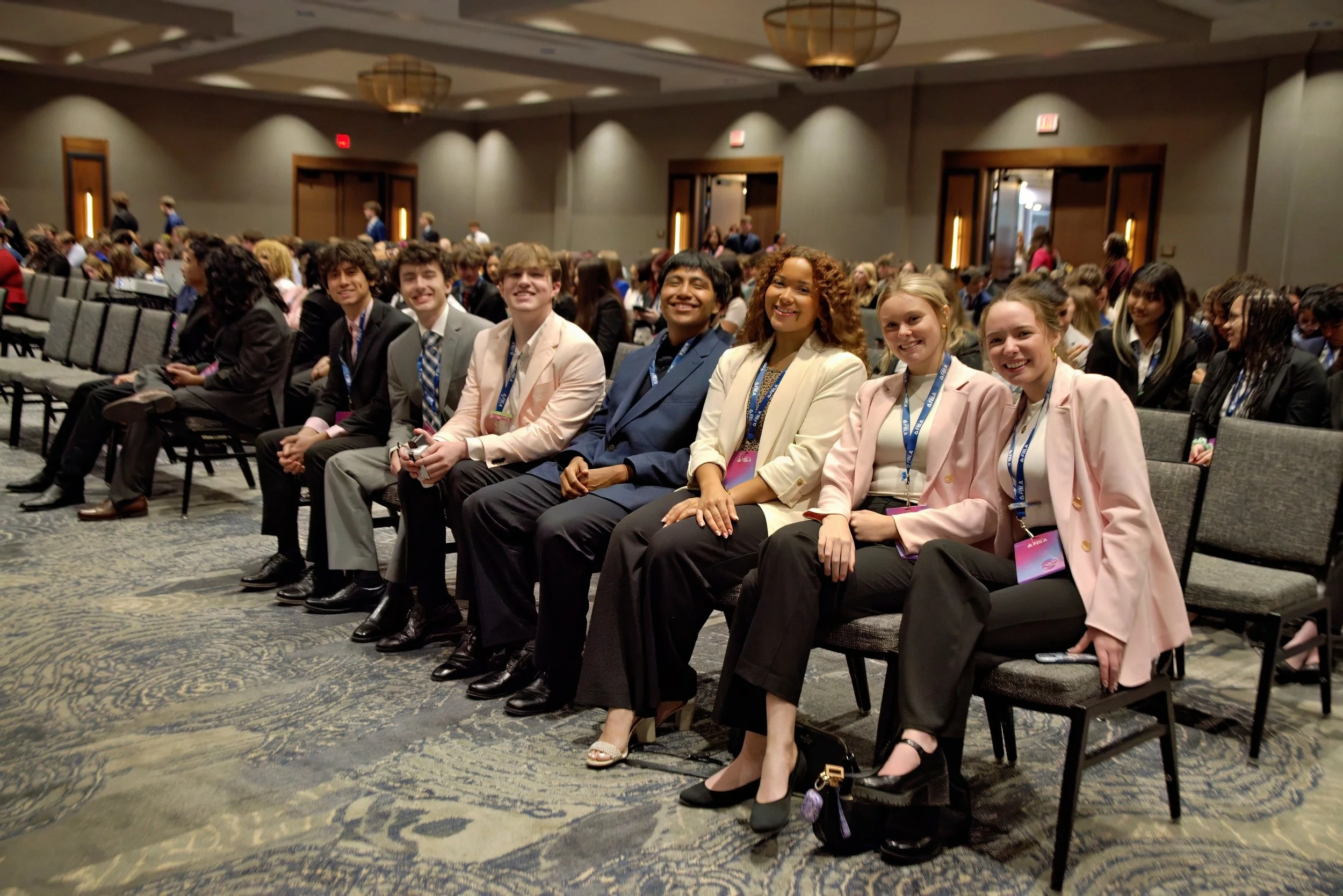 FBLA members participate in the Leadership Academy at the State Leadership Conference.