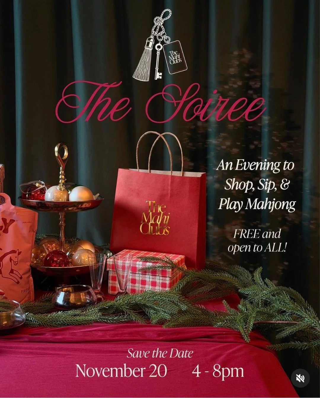 Holiday Pop-Up: The Mahj Clubs Holiday Soiree