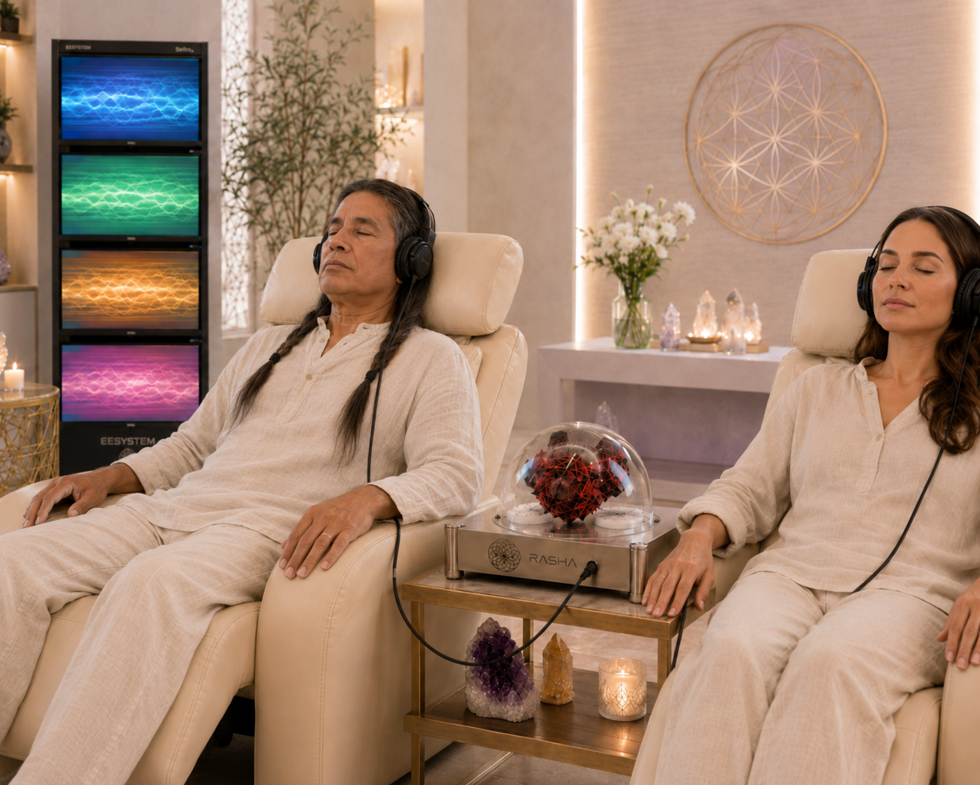 EESystem + Rasha Group Session at Malena Energetics in El Cajon San Diego County