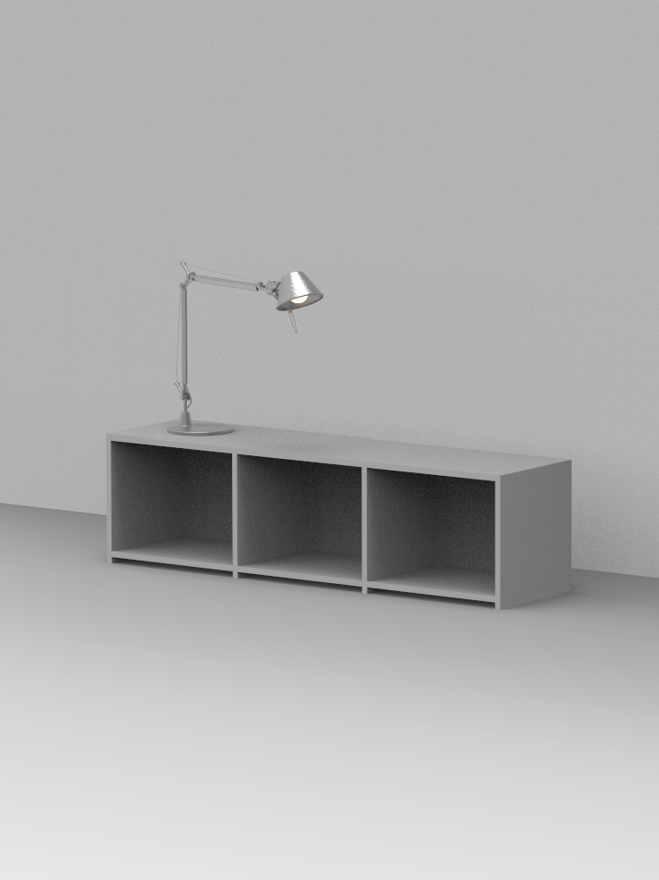 Cabinet - 3 Bay Low