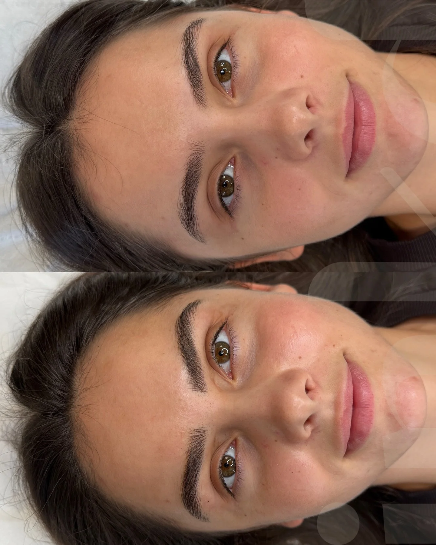 UNREAL 😮&zwj;💨

Perfect skin + already good brows = these 😍😍

We sorted out a bit of asymmetry for M, building the front of the left brow, bringing up the arch a touch and adding strokes to the underside of the tail. When i see her for her topup 