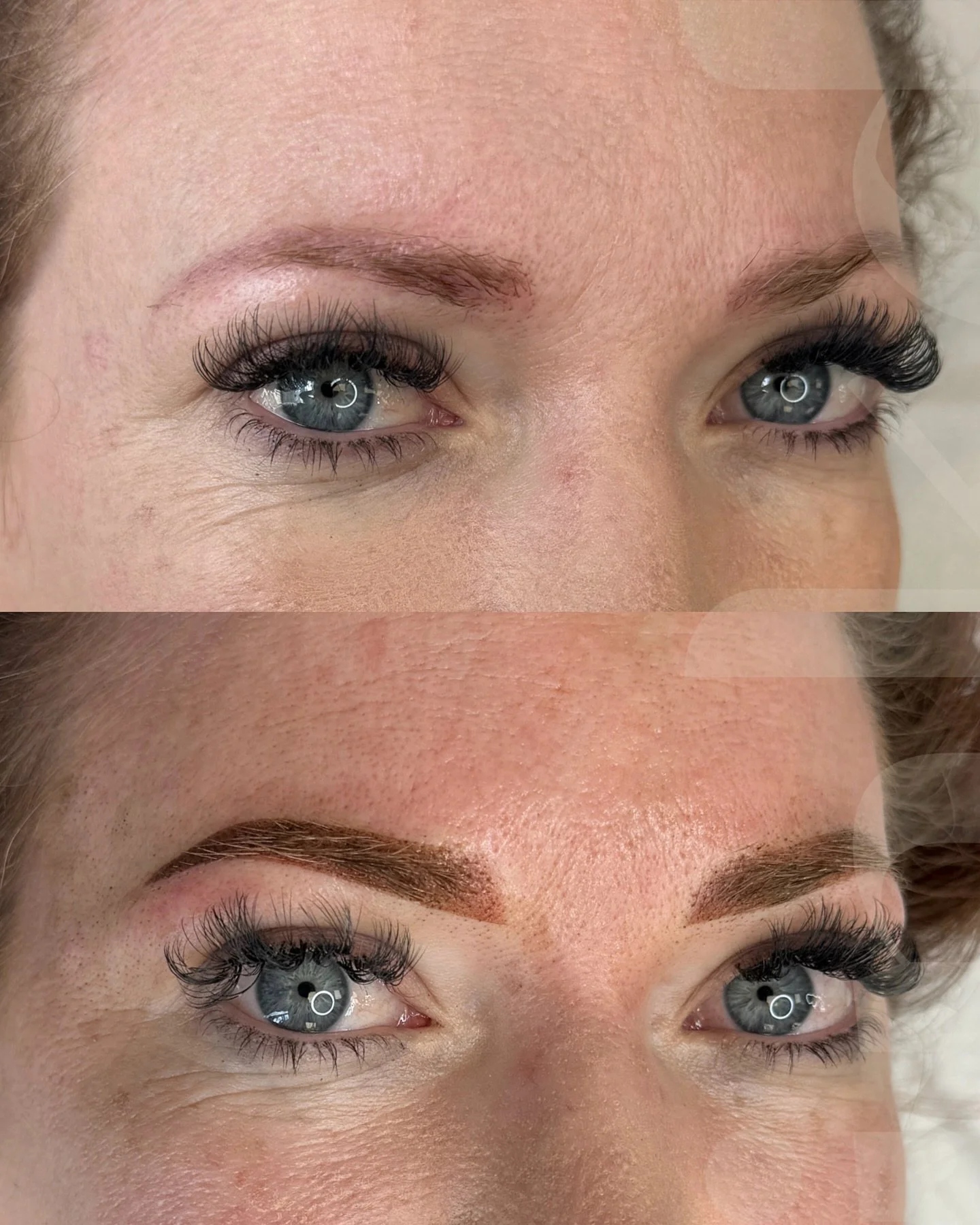 Real skin. Real texture. Real healing journey.

PMU is performed on living skin, not a smooth filter, not a mannequin, and definitely not an AI generated forehead with zero pores 

This client had challenging skin to work on with uneven texture, sens