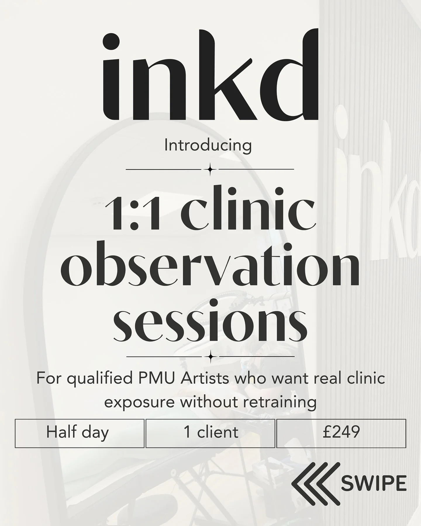 Sooooo&hellip; I know I recently said I&rsquo;m stepping away from traditional beginner training, and I am✌🏻

But over the years I&rsquo;ve met so many artists who are technically qualified and still don&rsquo;t feel confident.

Not because they&rsq