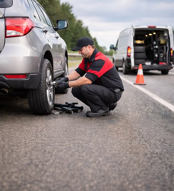 Mobile Tire Change in Athens Ga