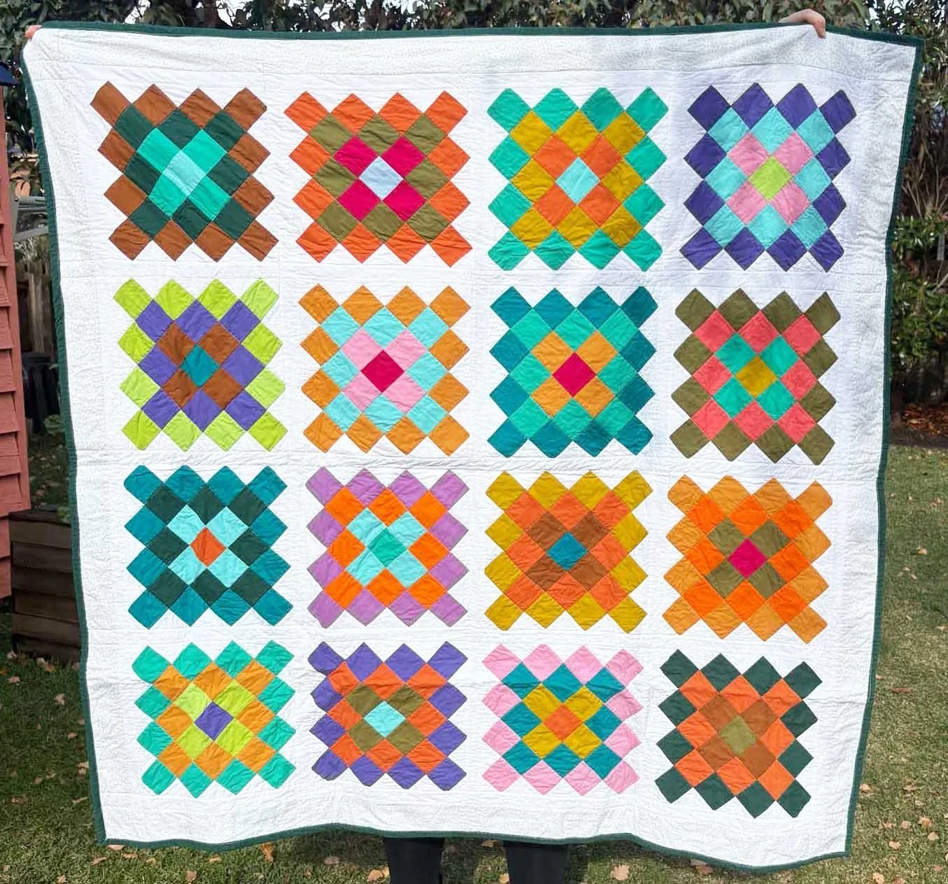 Granny Square - Square throw