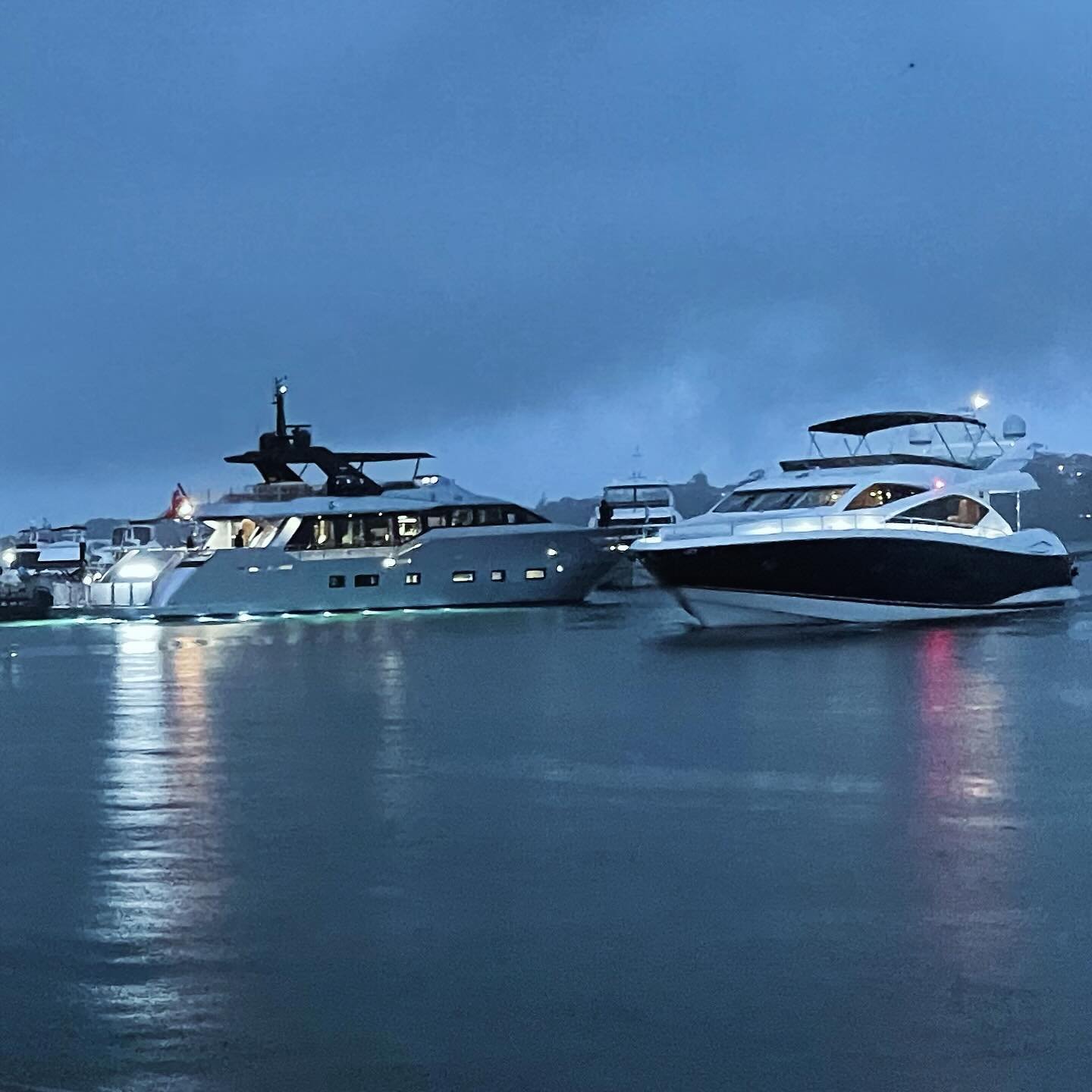 Ships in the night #special deliveries# rain ☔️ hail or shine