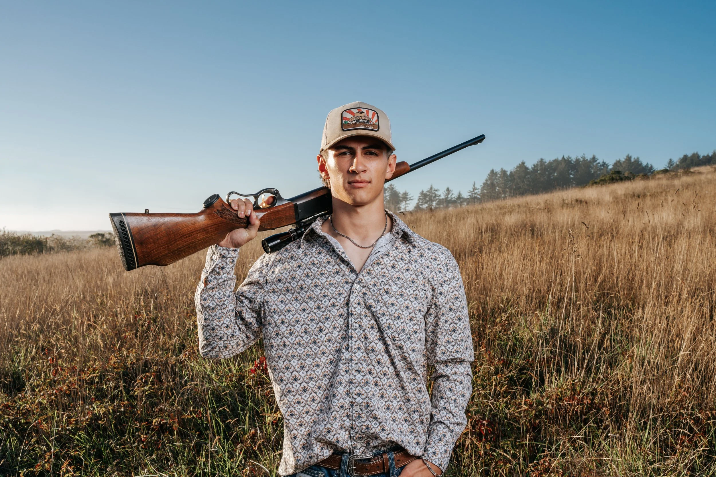 Country senior shoot with Humboldt County photographer and videographer Tex Kelly