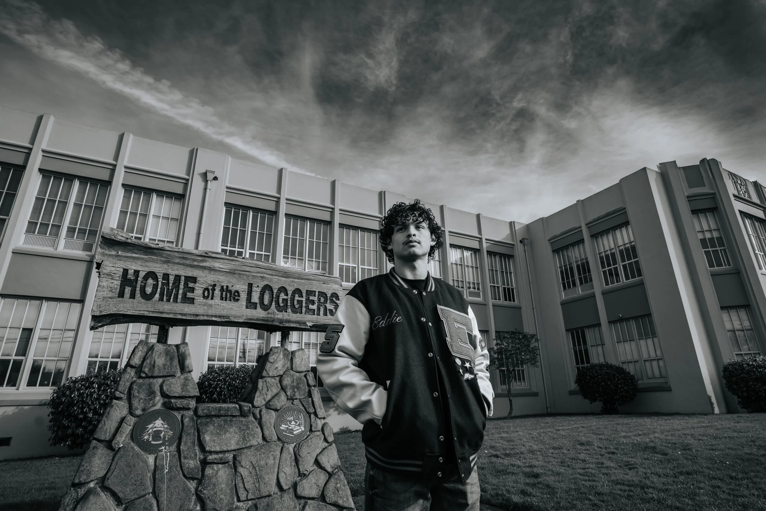 Epic senior portrait in Humboldt County for Eureka High School Senior Portrait Photographer Tex Kelly