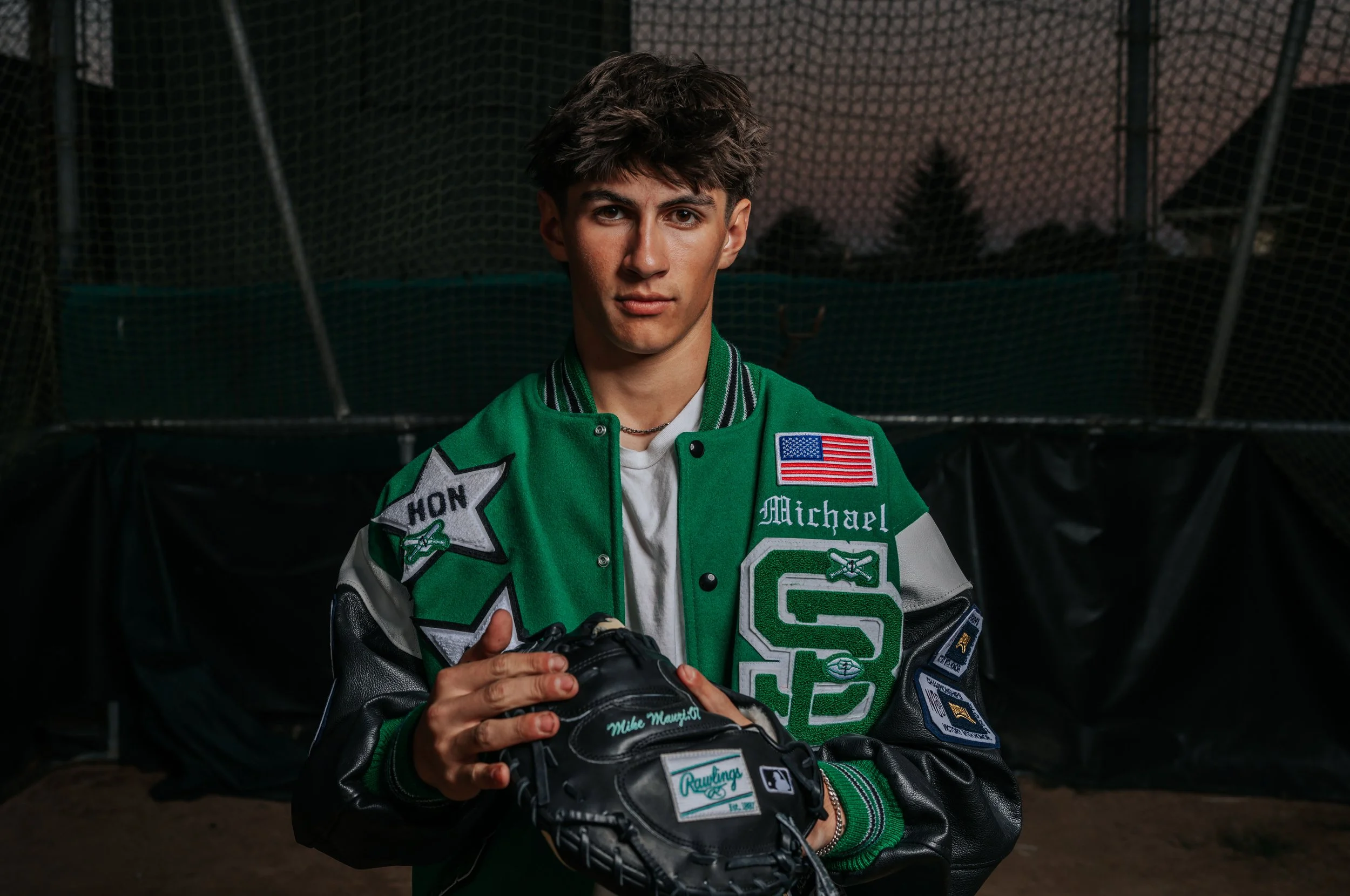Epic baseball senior style shoot and portrait in Humboldt County by Tex Kelly Productions at St. Bernard's