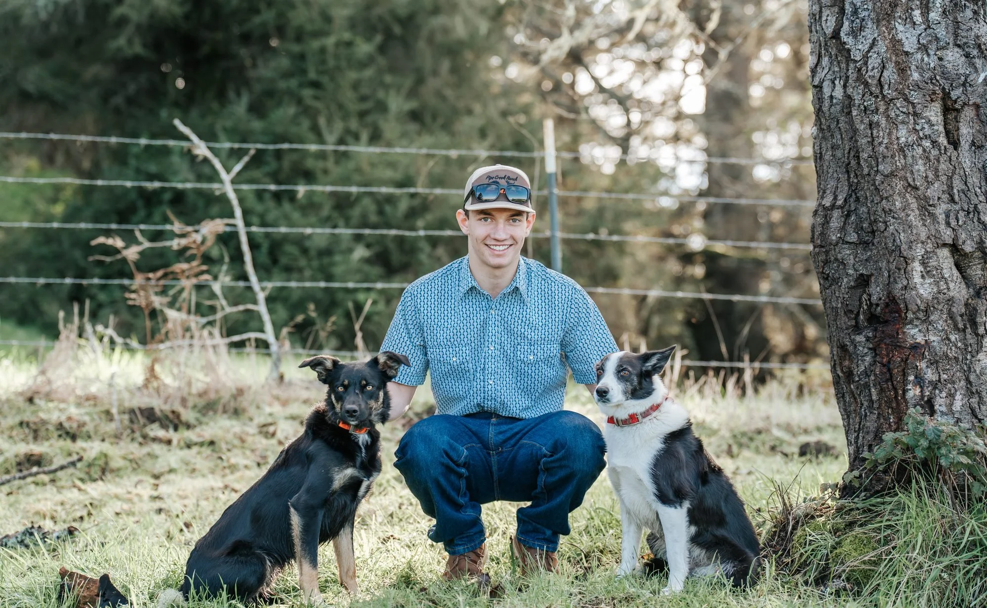 Senior Portrait session in Ferndale, California with photographer Tex Kelly